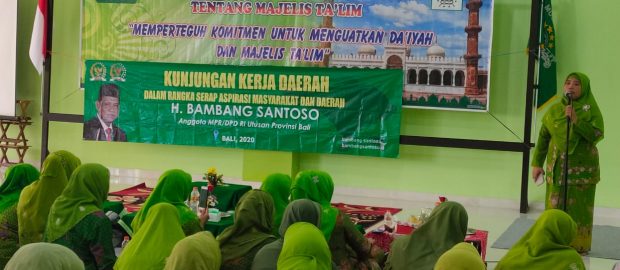 Muslimat NU Bali Ajak Majelis Taklim Bekerjasama dengan Kemenag
