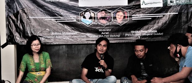Diskusi Aktivis Media NU Bali Hadirkan Penulis Buku “Menjerat Gus Dur”