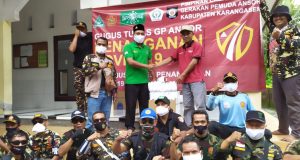 PC Ansor Karangasem Distribusikan Alkes ke Masyarakat Sebagai Upaya Cegah Penyebaran Virus Covid 19