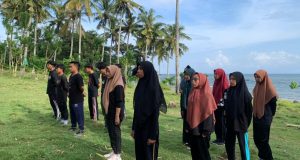 CBP dan KPP IPNU-IPPNU Jembrana Laksanakan DIKLATAMA di Pantai Rening, Negara