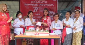 Rayakan HUT RI 77, Pertiwi Indonesia Bali Gelar Parade Kebaya Goes to Unesco