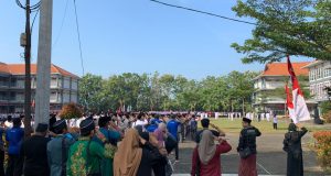 Pelajar NU Bali Peringati HUT RI Ke-77 di Pondok Pesantren Tebuireng